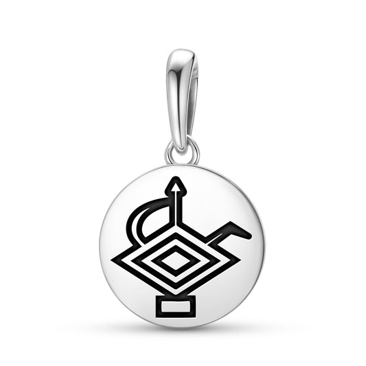 Jug Ewer Persian Symbols Pendant Dangle Charm