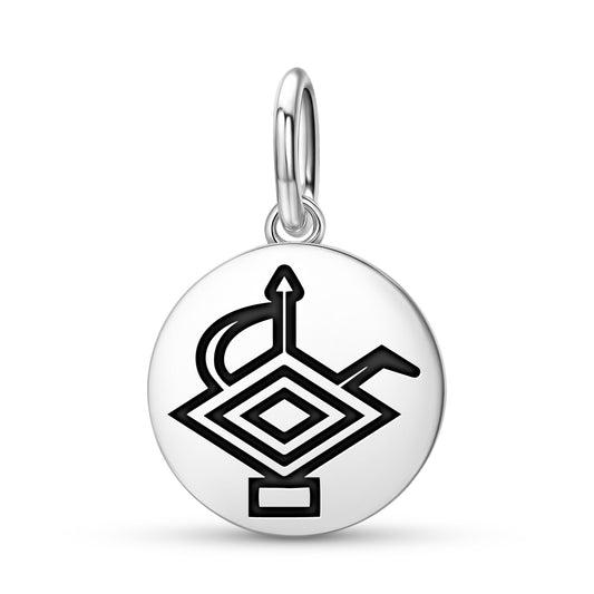Jug Ewer Persian Symbols Pendant Dangle Charm