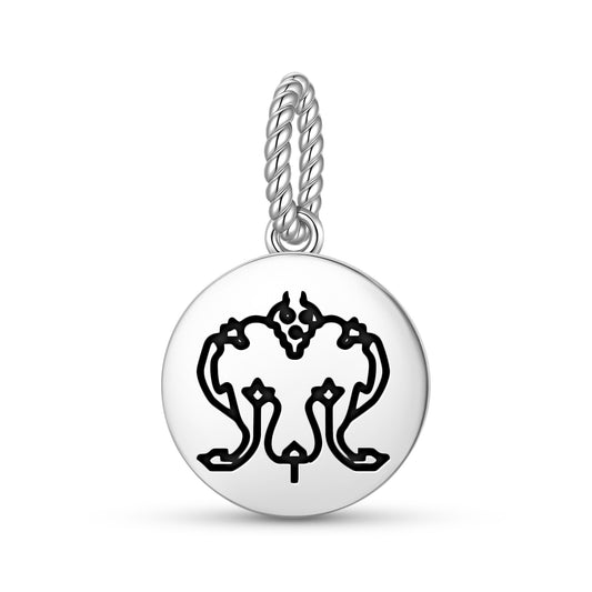 Iris Persian Symbols Pendant Dangle Charm
