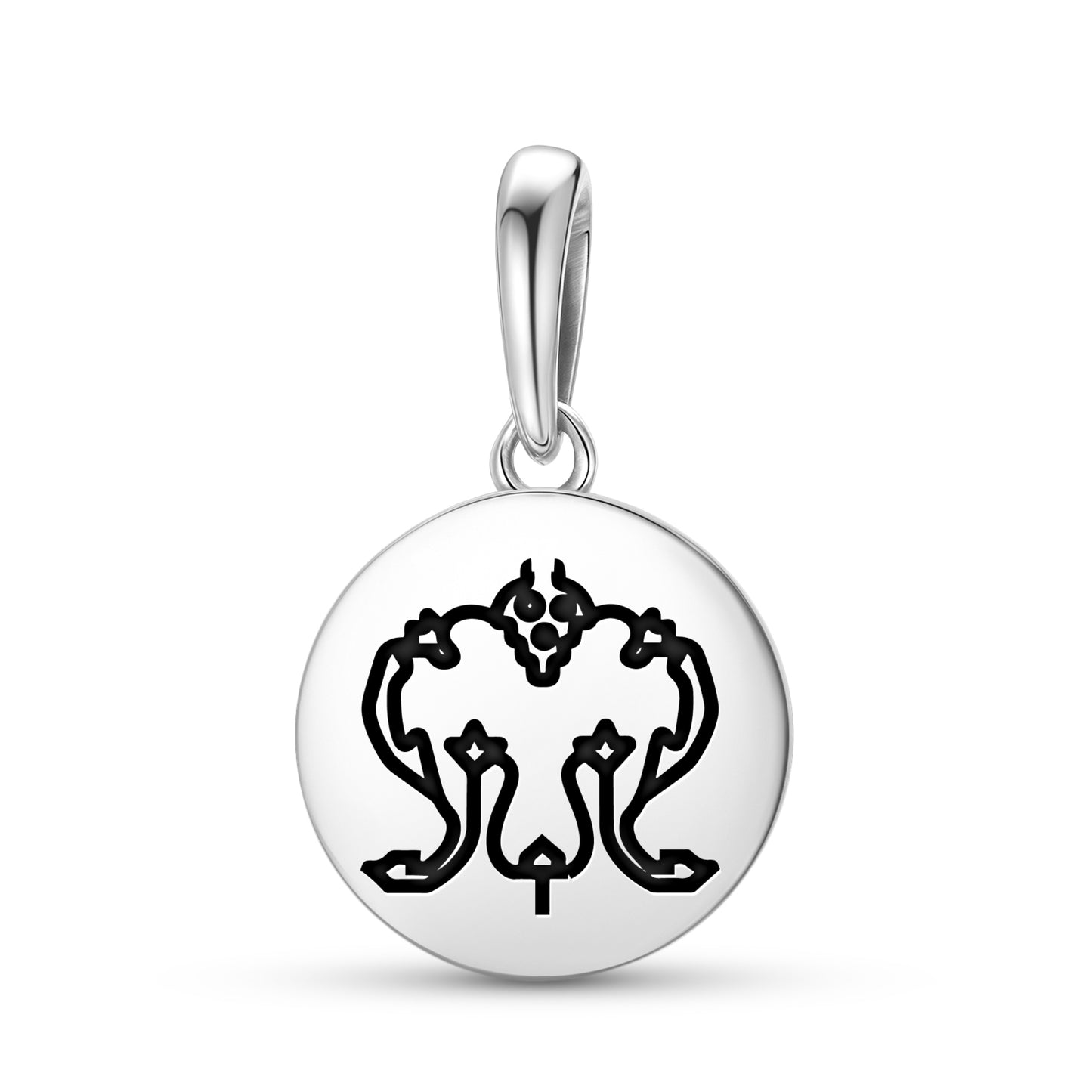 Iris Persian Symbols Pendant Dangle Charm