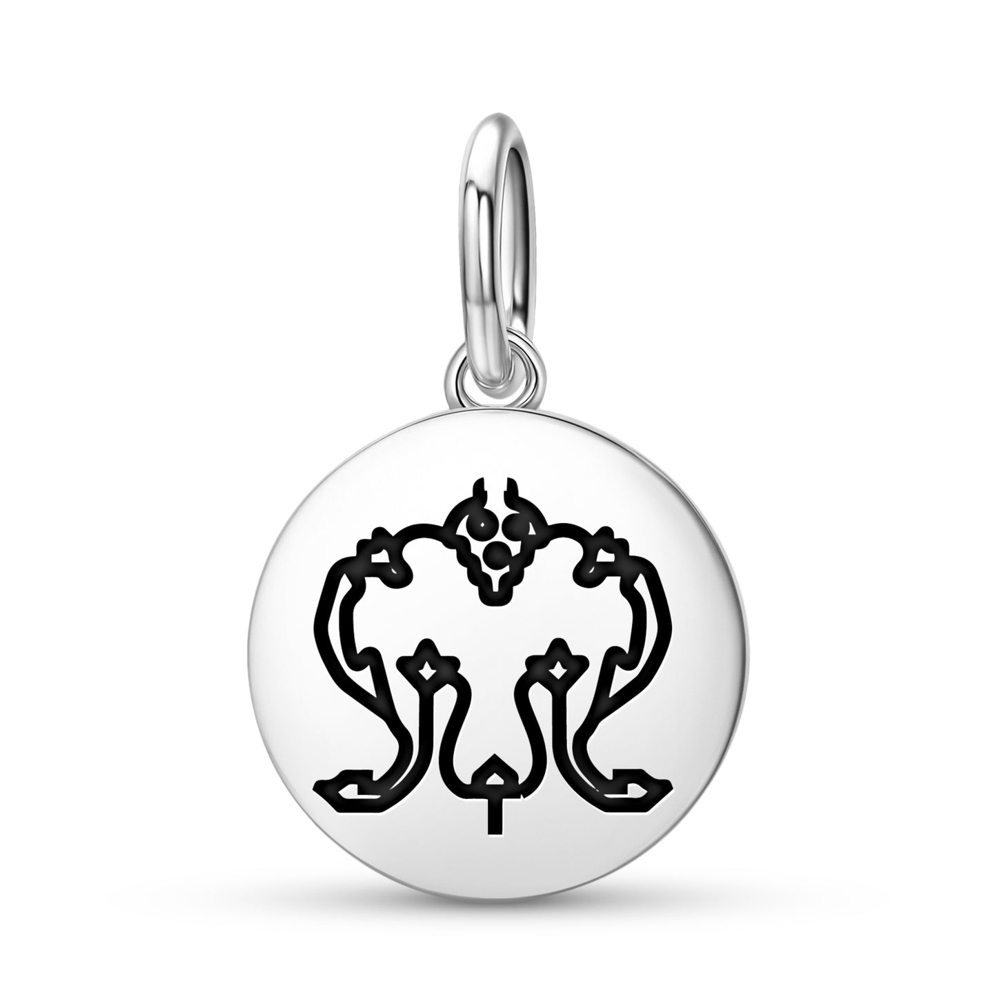 Iris Persian Symbols Pendant Dangle Charm