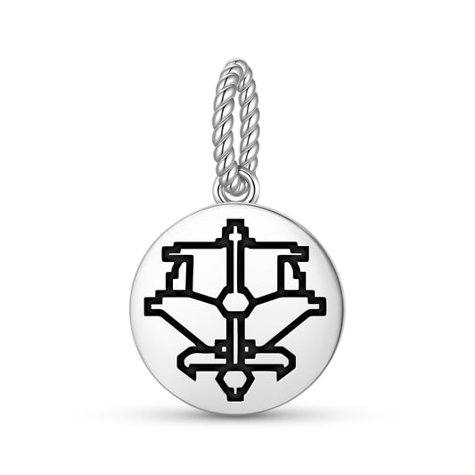 Lotus Persian Symbols Pendant Dangle Charm