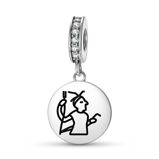 Verethragna Persian Symbols Pendant Dangle Charm