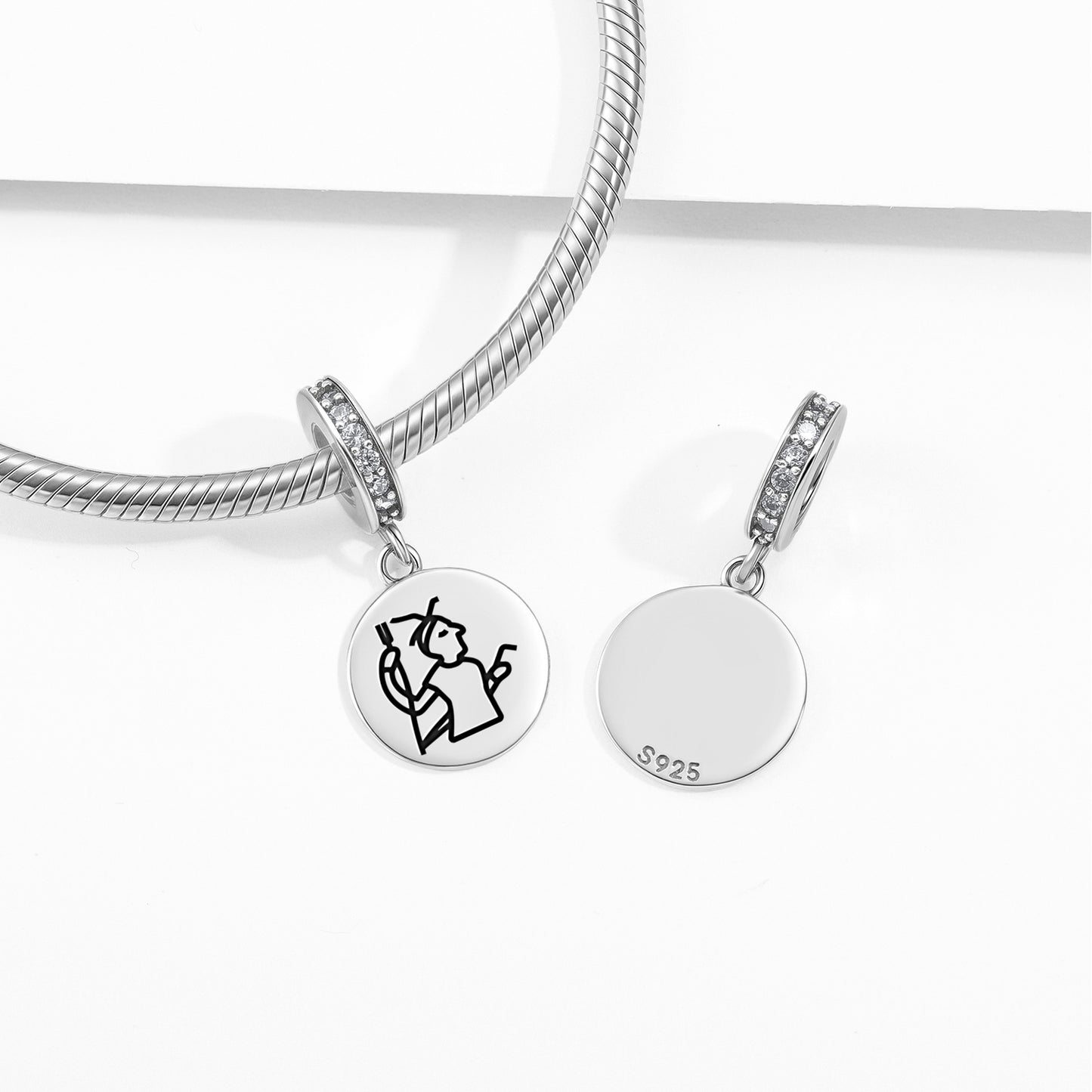Verethragna Persian Symbols Pendant Dangle Charm