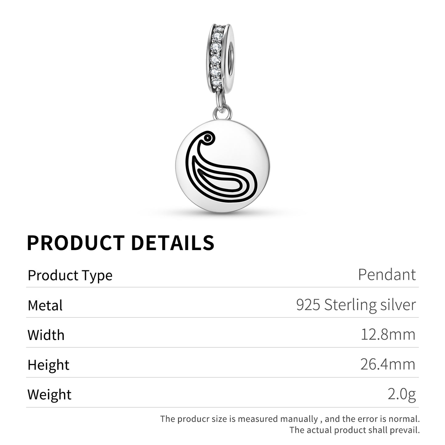 Boteh Jegheh Persian Symbols Pendant Dangle Charm