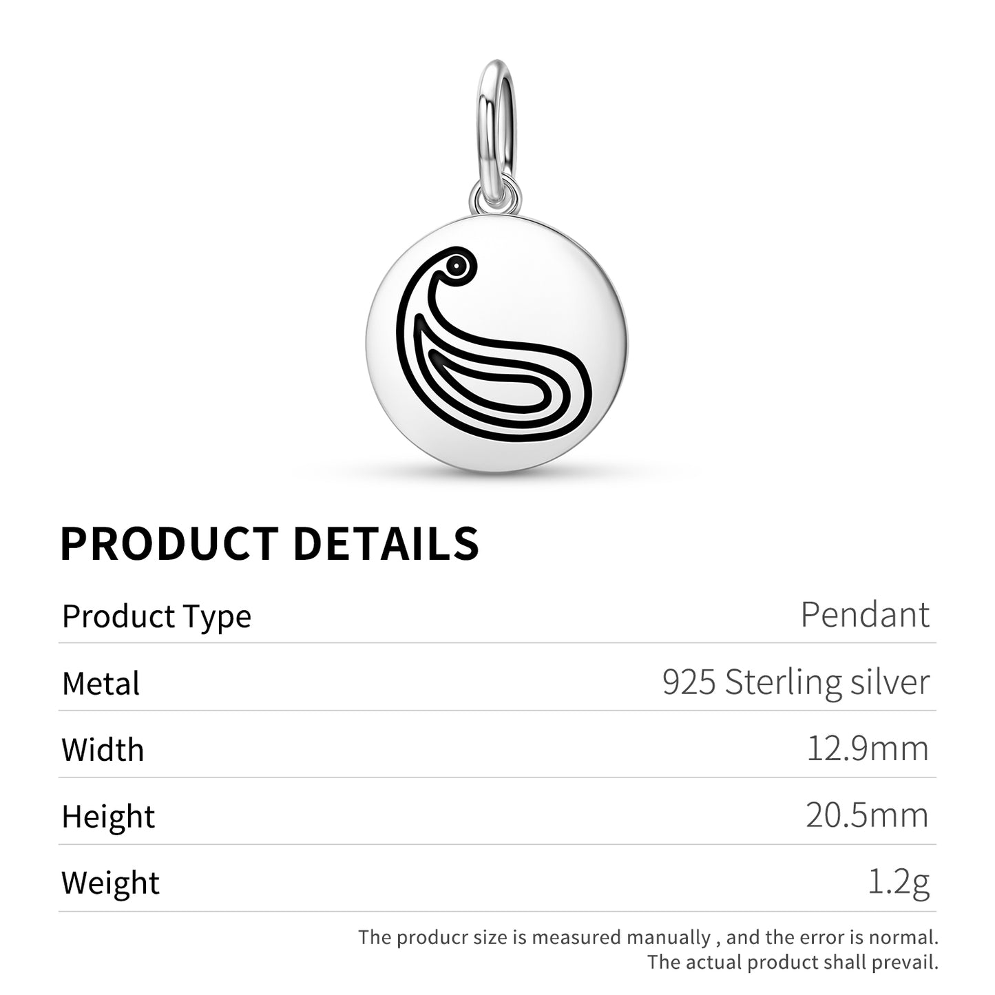 Boteh Jegheh Persian Symbols Pendant Dangle Charm