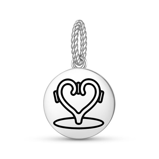 Ritual holder for incense sticks Persian Symbols Pendant Dangle Charm