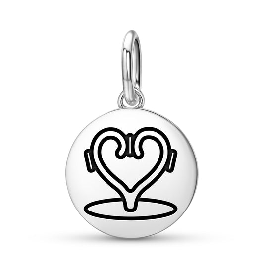 Ritual holder for incense sticks Persian Symbols Pendant Dangle Charm