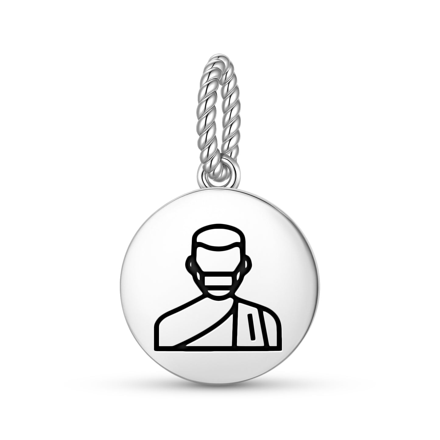 Mobed Zoroastrian priest Persian Symbols Pendant Dangle Charm