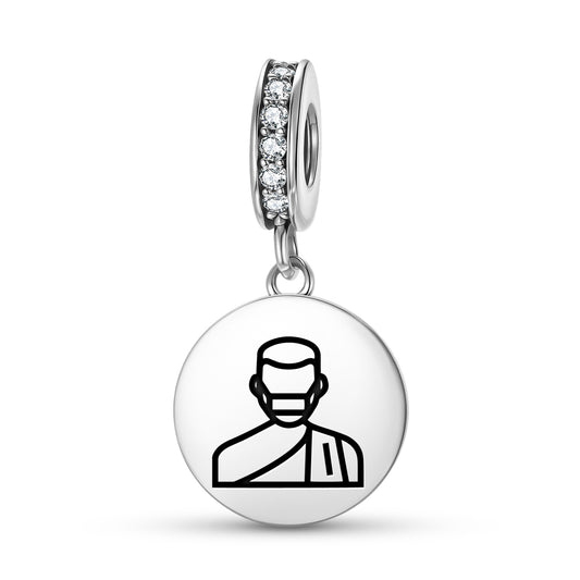 Mobed Zoroastrian priest Persian Symbols Pendant Dangle Charm