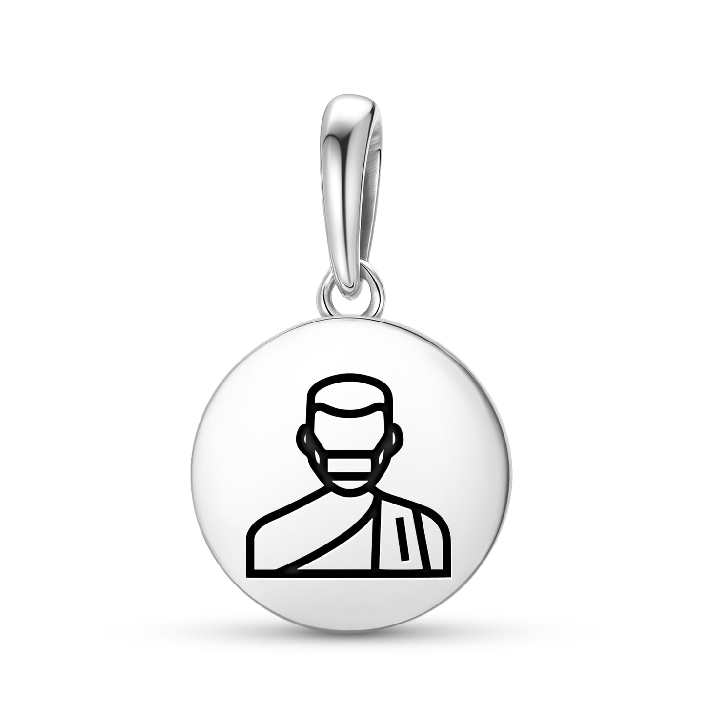 Mobed Zoroastrian priest Persian Symbols Pendant Dangle Charm
