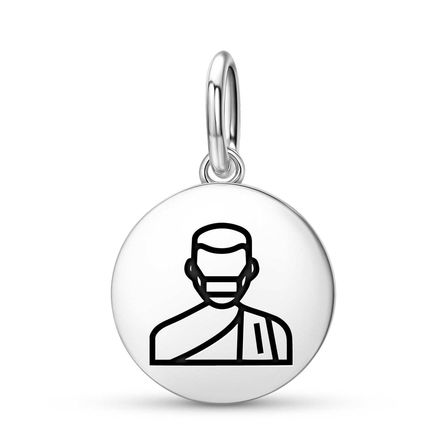 Mobed Zoroastrian priest Persian Symbols Pendant Dangle Charm