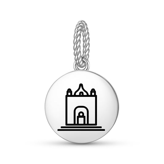 Fire temple Persian Symbols Pendant Dangle Charm