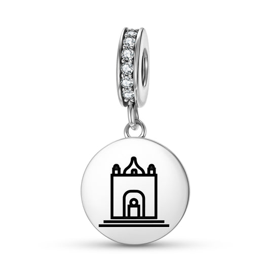 Fire temple Persian Symbols Pendant Dangle Charm