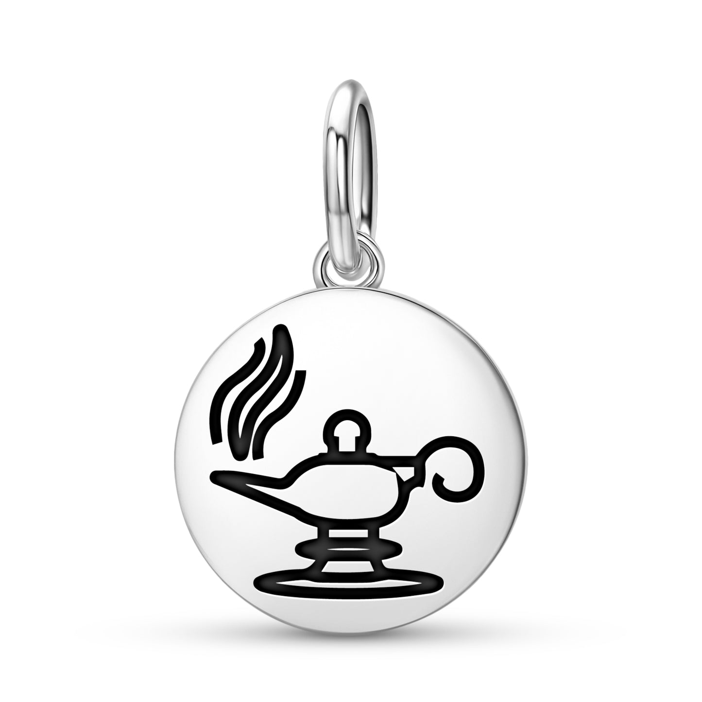 Zoroastrian lamp Persian Symbols Pendant Dangle Charm