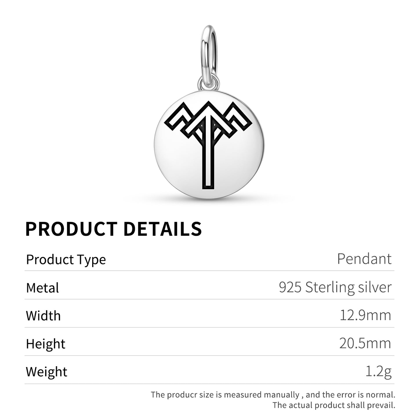 Tishtrya Tishtar Persian Symbols Pendant Dangle Charm