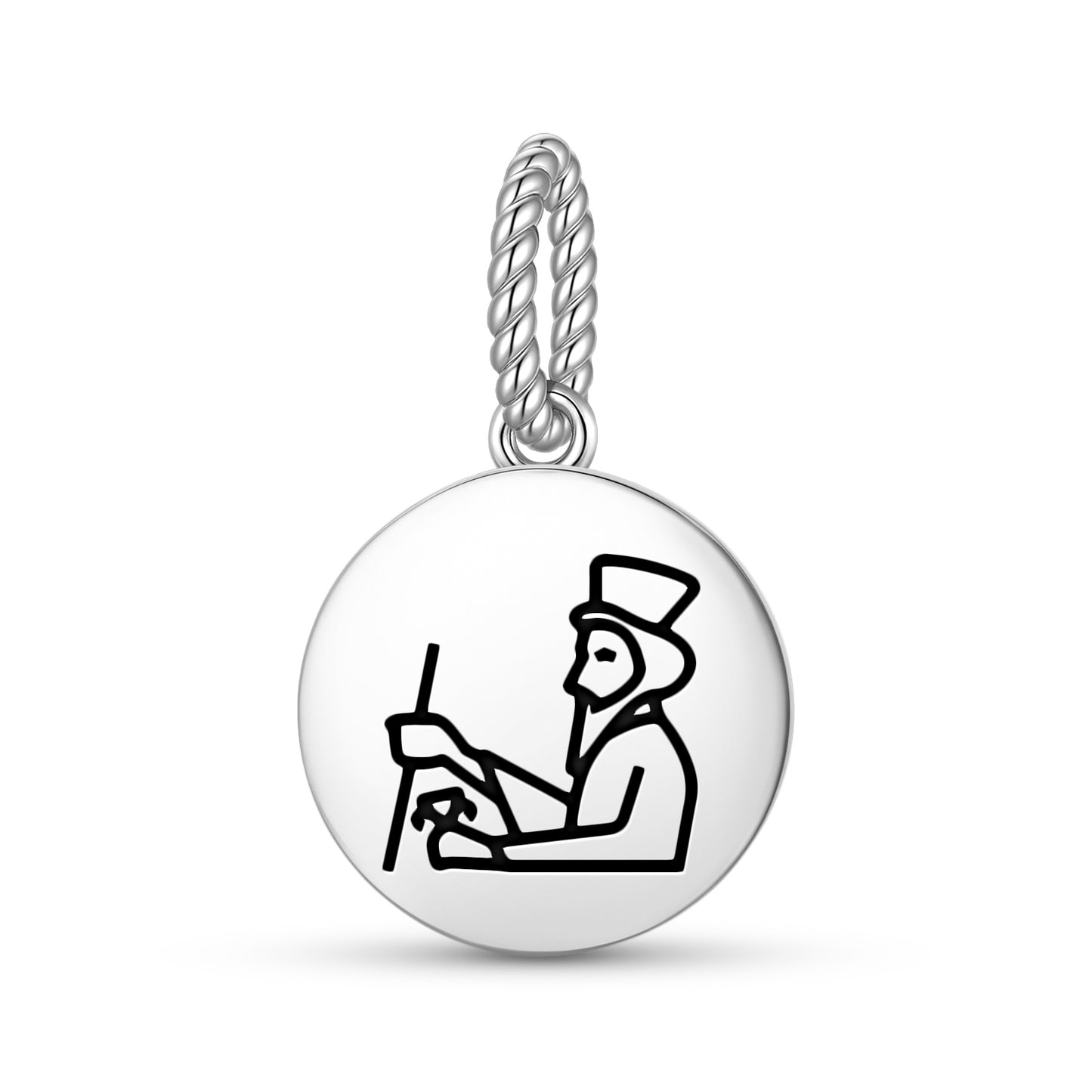Darius Persian Symbols Pendant Dangle Charm