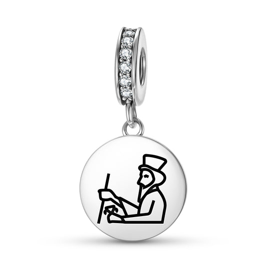 Darius Persian Symbols Pendant Dangle Charm