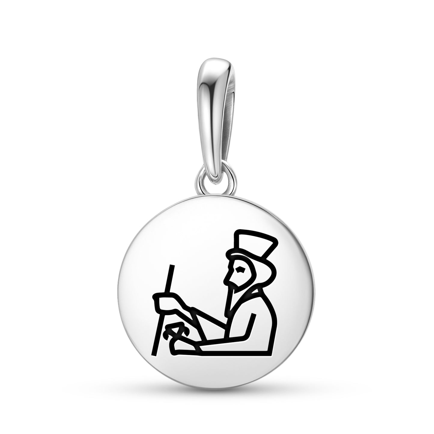 Darius Persian Symbols Pendant Dangle Charm