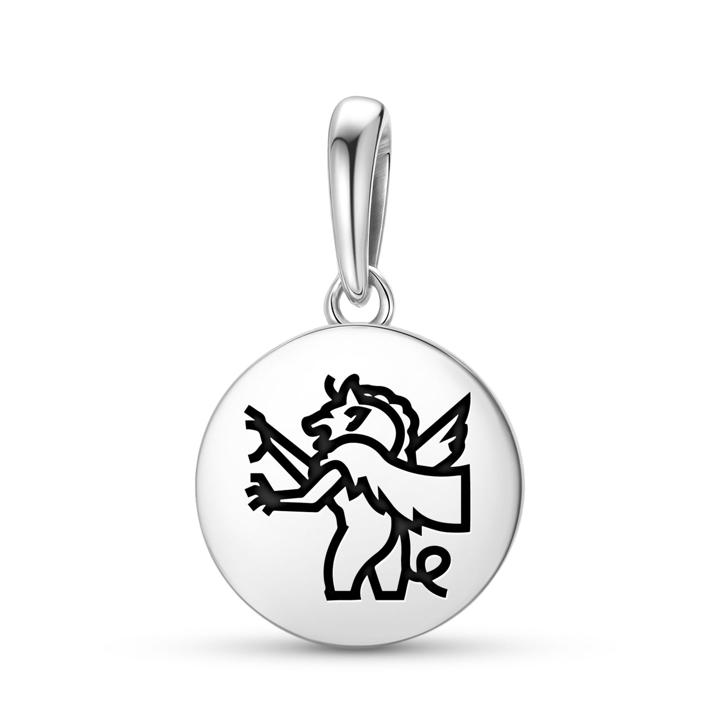 Angra Mainyu Ahriman Persian Symbols Pendant Dangle Charm