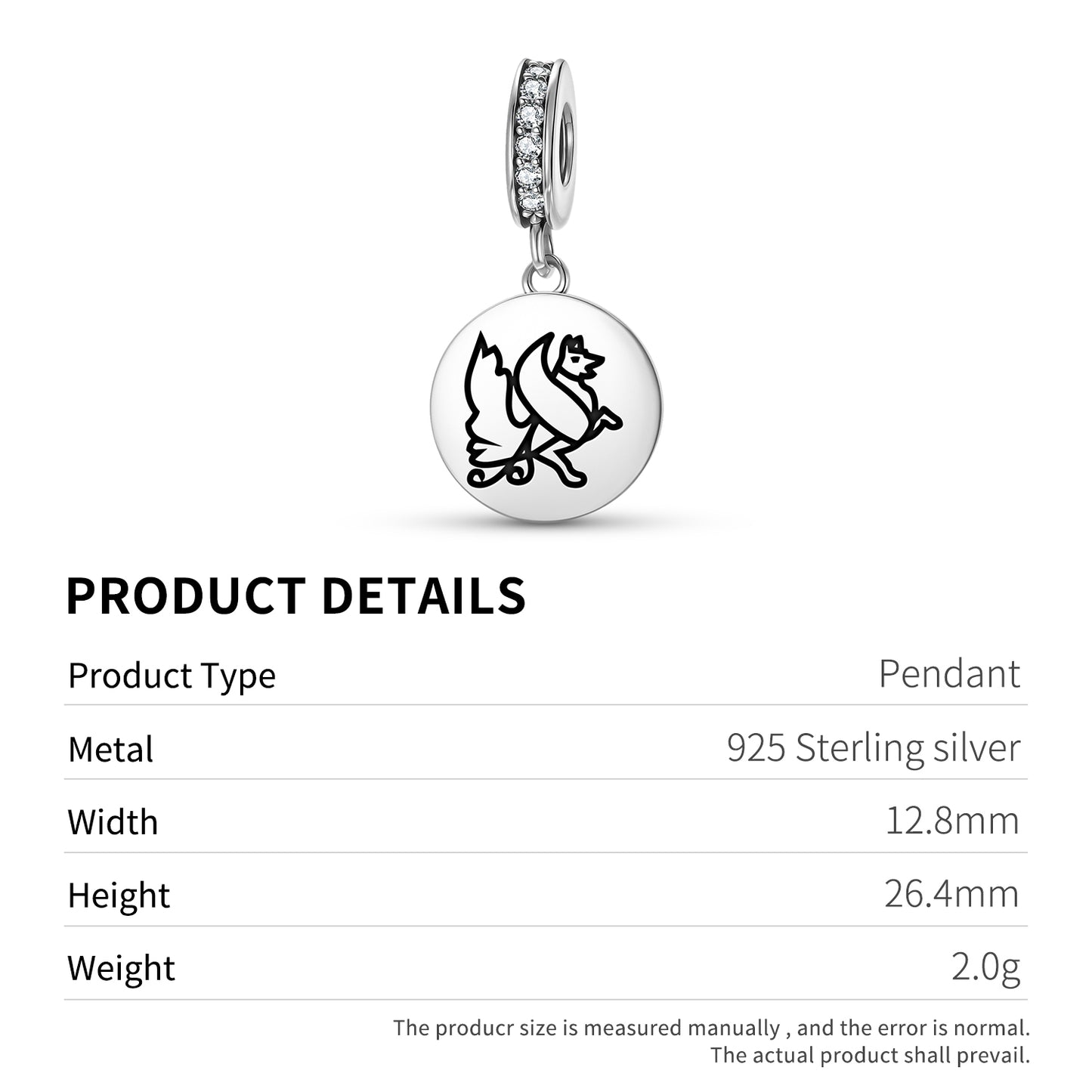 Saena Persian Symbols Pendant Dangle Charm