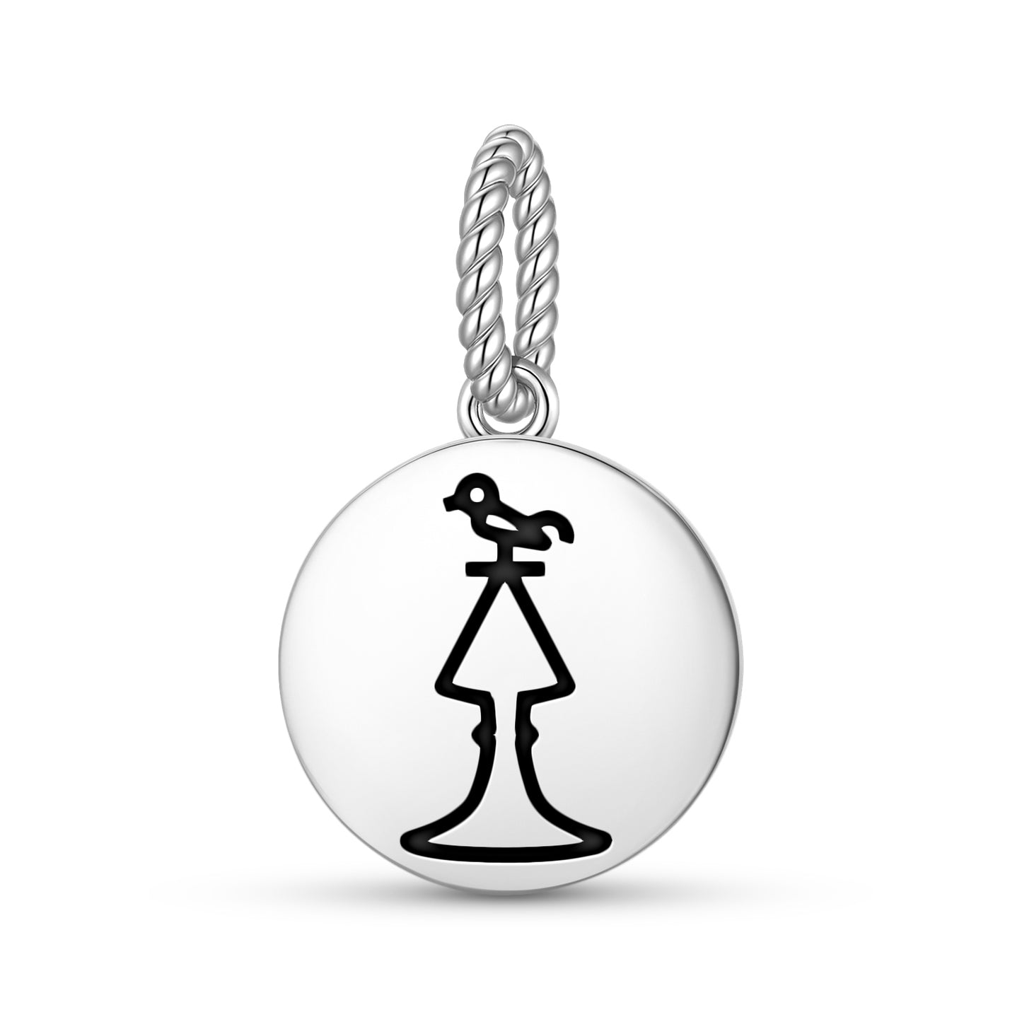 Silver Achaemenian censer Persian Symbols Pendant Dangle Charm
