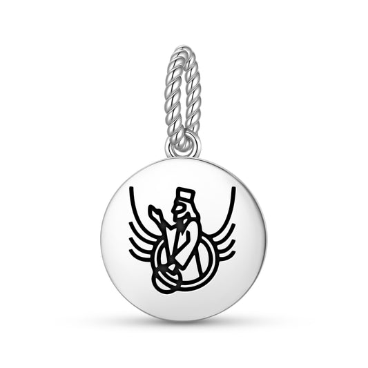 Ahura Mazda Persian Symbols Pendant Dangle Charm
