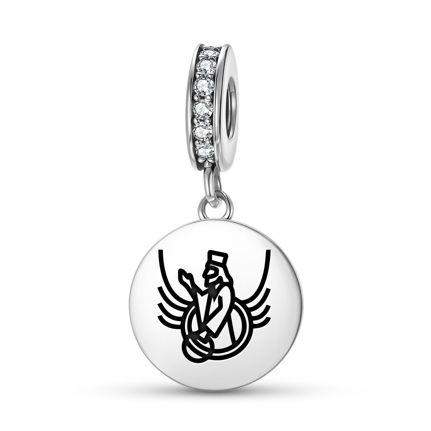 Ahura Mazda Persian Symbols Pendant Dangle Charm