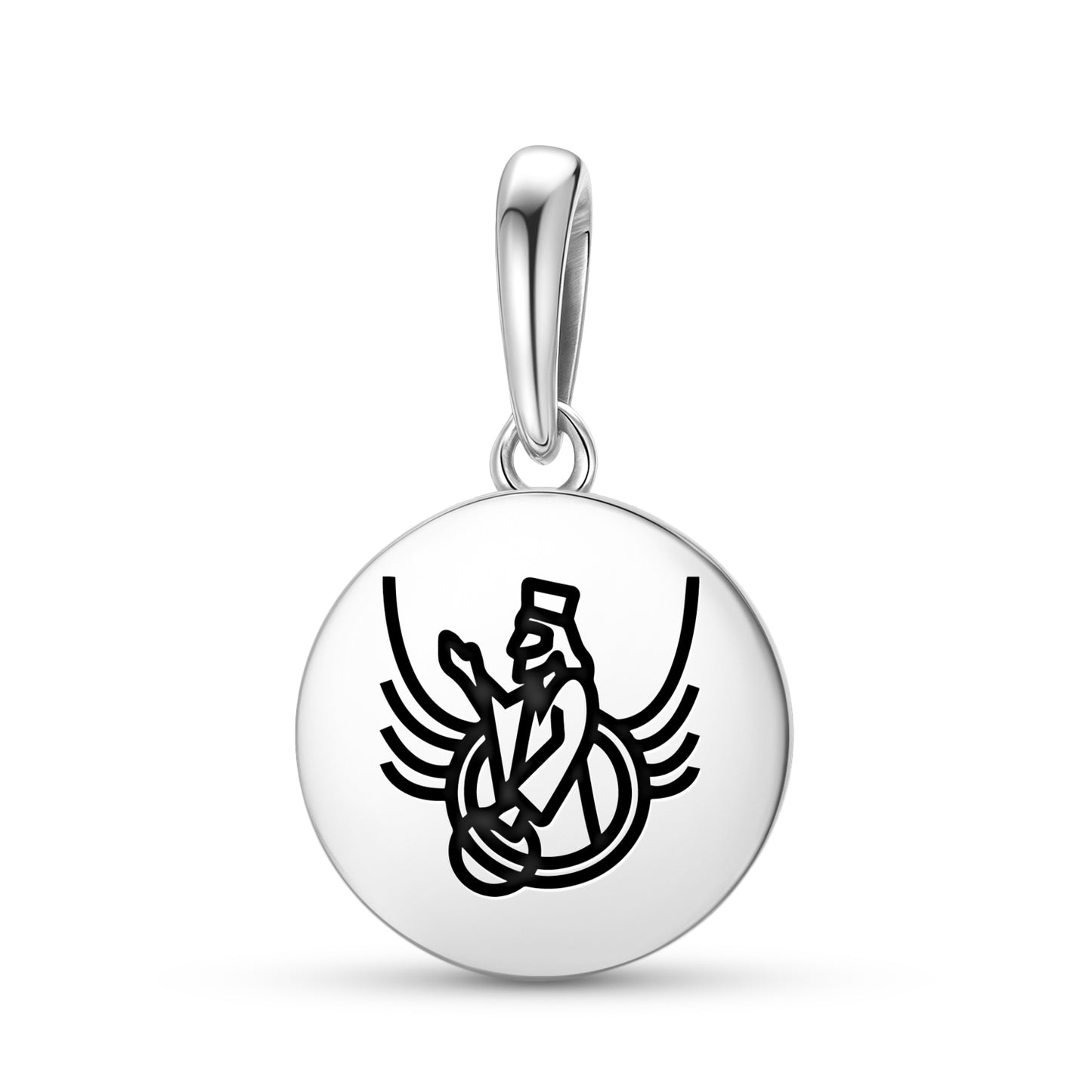 Ahura Mazda Persian Symbols Pendant Dangle Charm