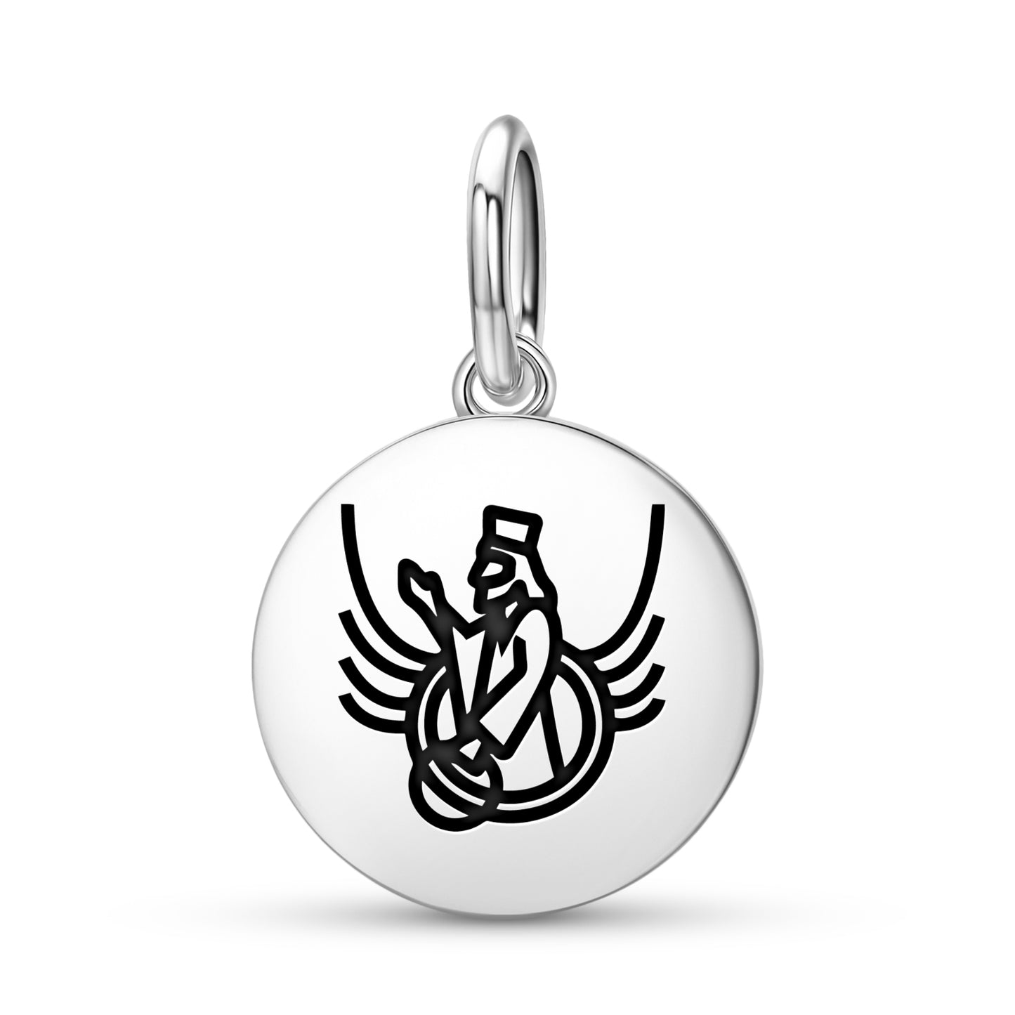 Ahura Mazda Persian Symbols Pendant Dangle Charm