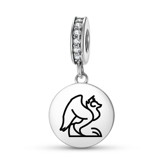 Simurg Persian Symbols Pendant Dangle Charm