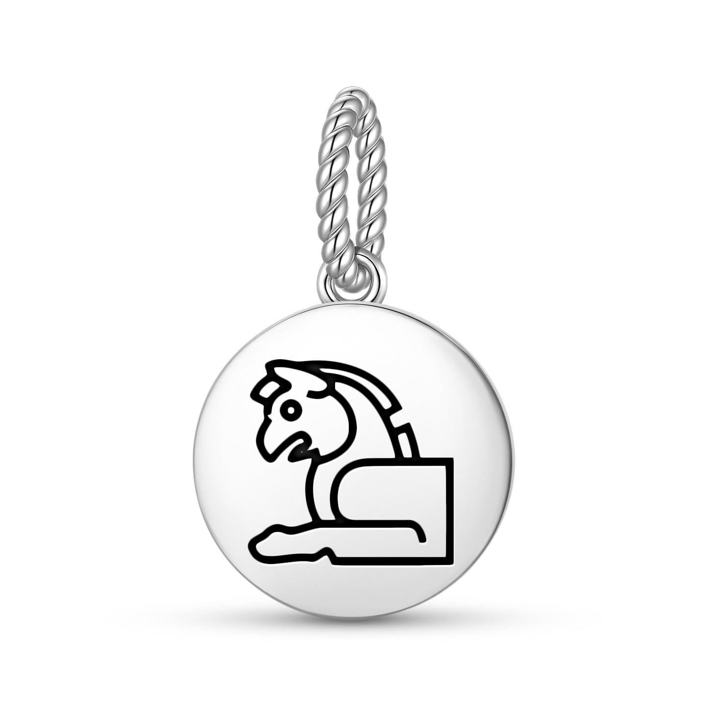 Huma Persian Symbols Pendant Dangle Charm