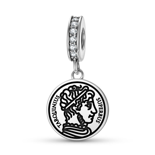 Lucius Tarquinius Superbus Roman Empire Symbols Pendant Dangle Charm