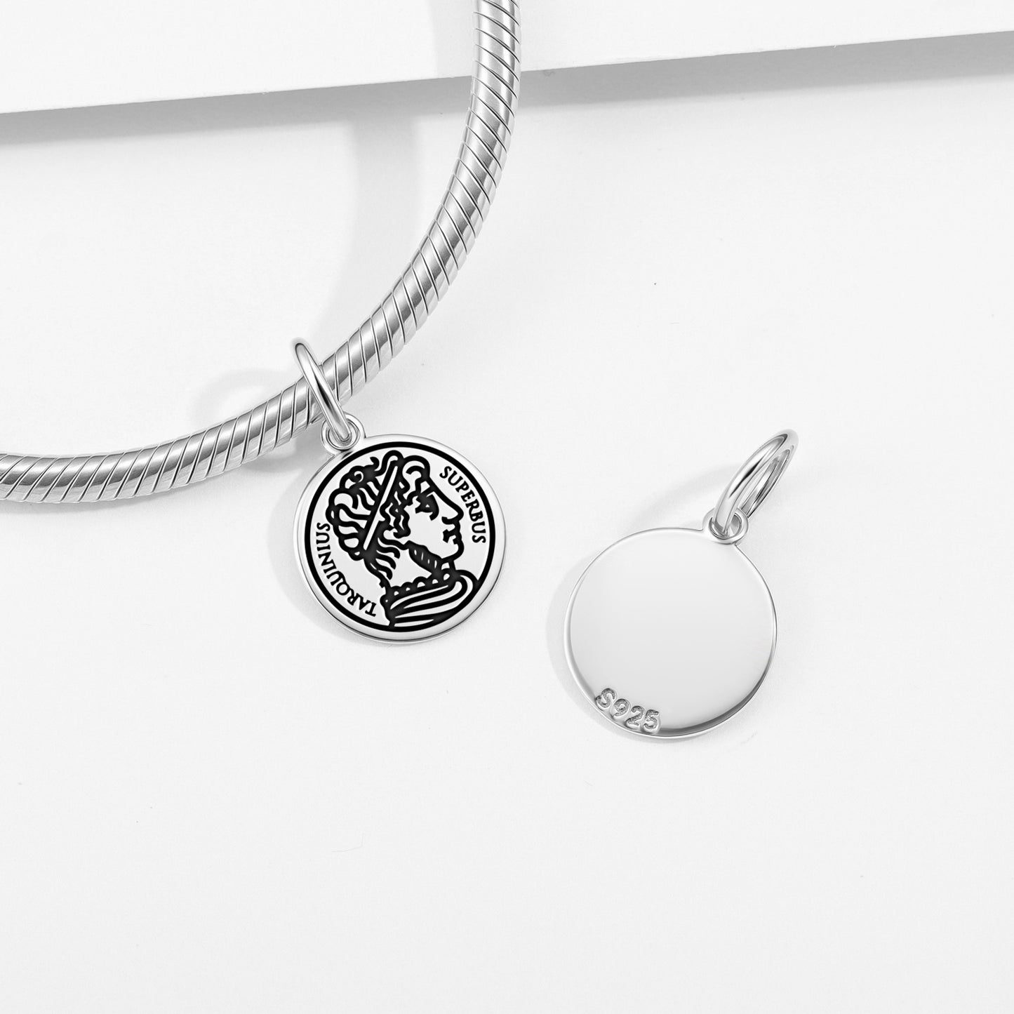 Lucius Tarquinius Superbus Roman Empire Symbols Pendant Dangle Charm
