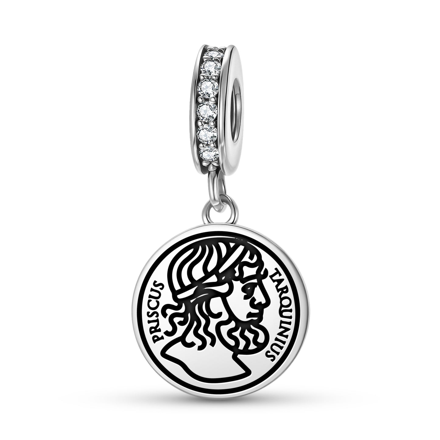 Tarquinius Priscus Roman Empire Symbols Pendant Dangle Charm