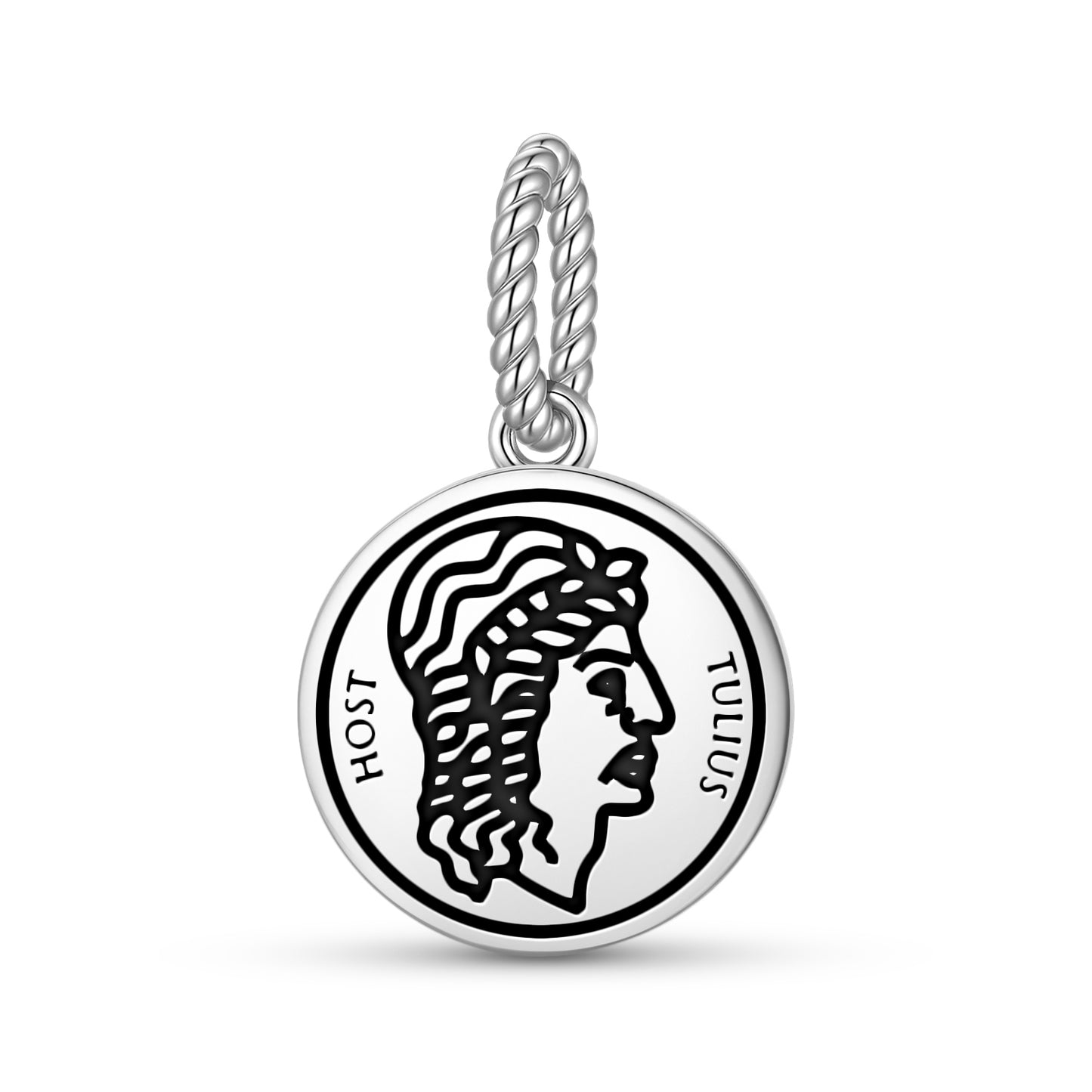 Tullus Hostilius Roman Empire Symbols Pendant Dangle Charm