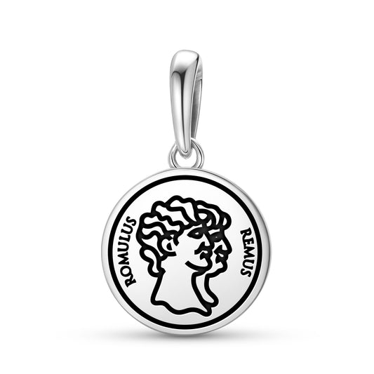 Romulus – First king of Rome Roman Empire Symbols Pendant Dangle Charm
