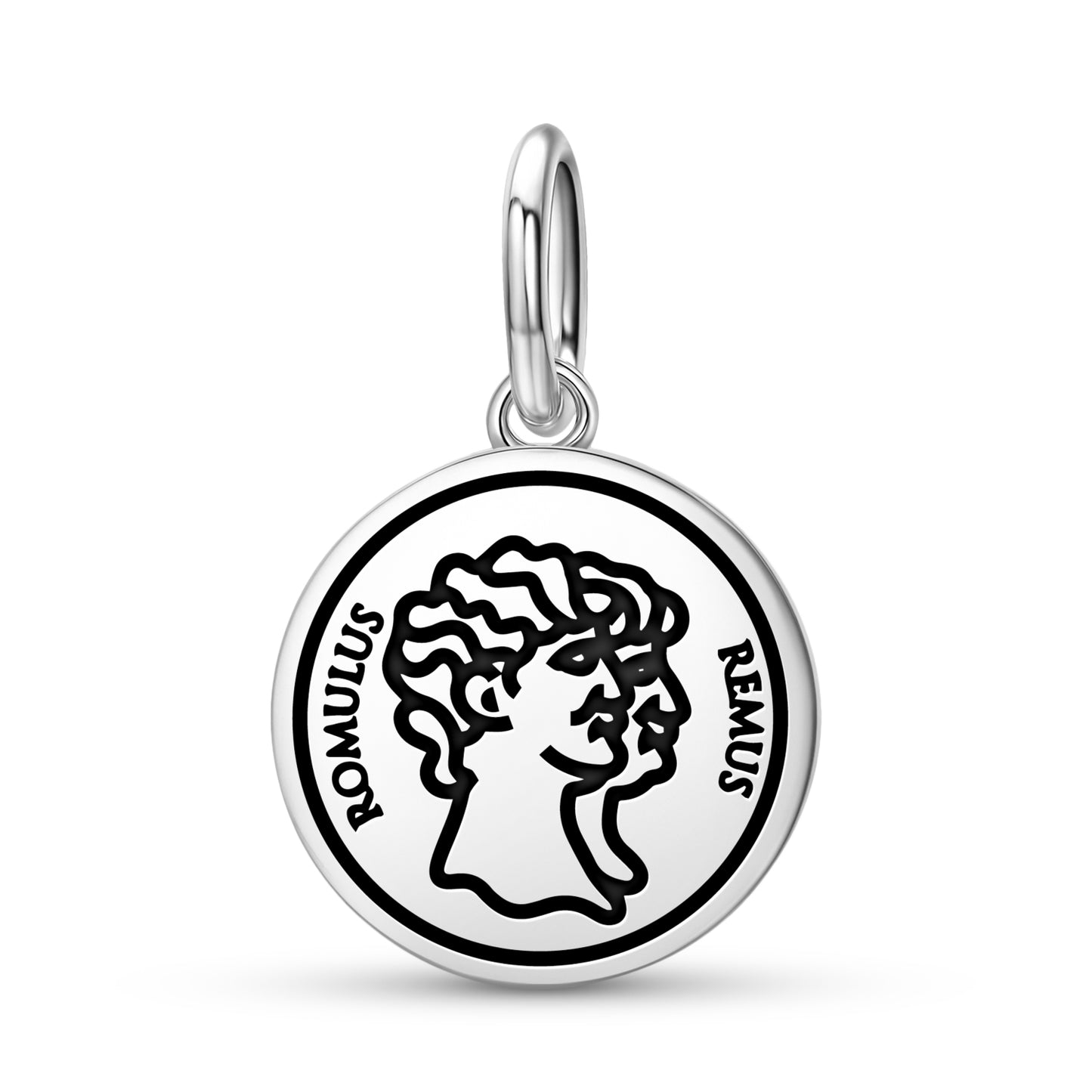 Romulus – First king of Rome Roman Empire Symbols Pendant Dangle Charm