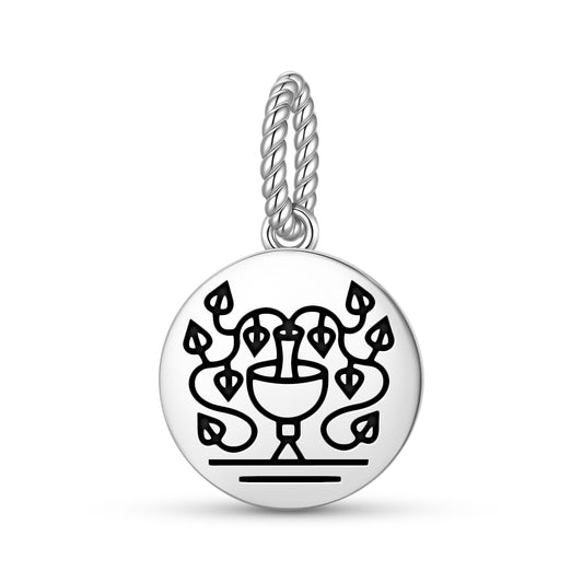 Ivy Hedera Roman Empire Symbols Pendant Dangle Charm