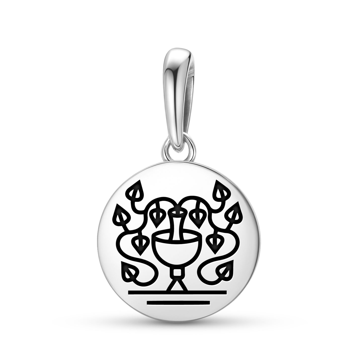 Ivy Hedera Roman Empire Symbols Pendant Dangle Charm