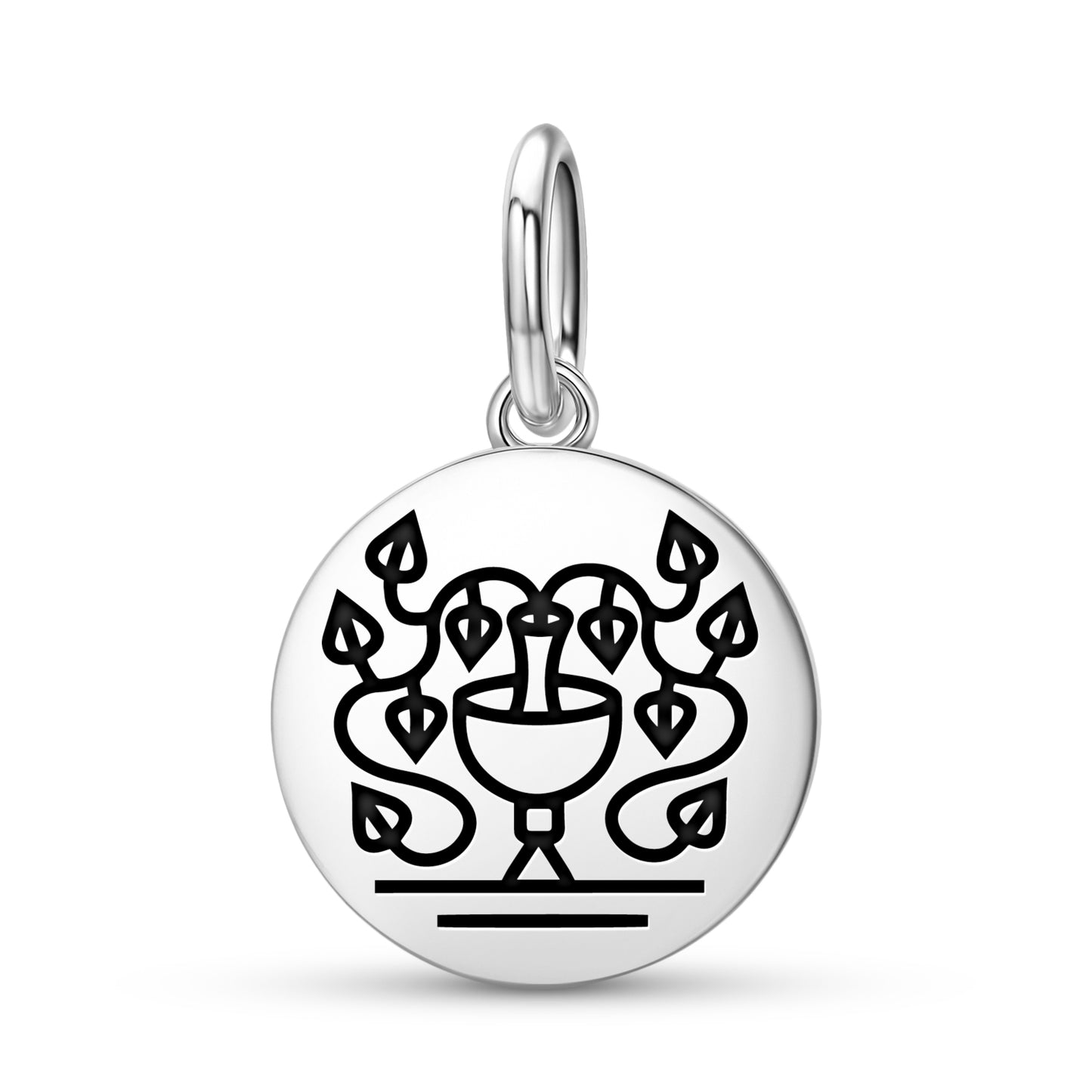 Ivy Hedera Roman Empire Symbols Pendant Dangle Charm