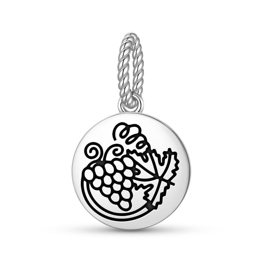 Grapevine Vitis Vivifera Roman Empire Symbols Pendant Dangle Charm