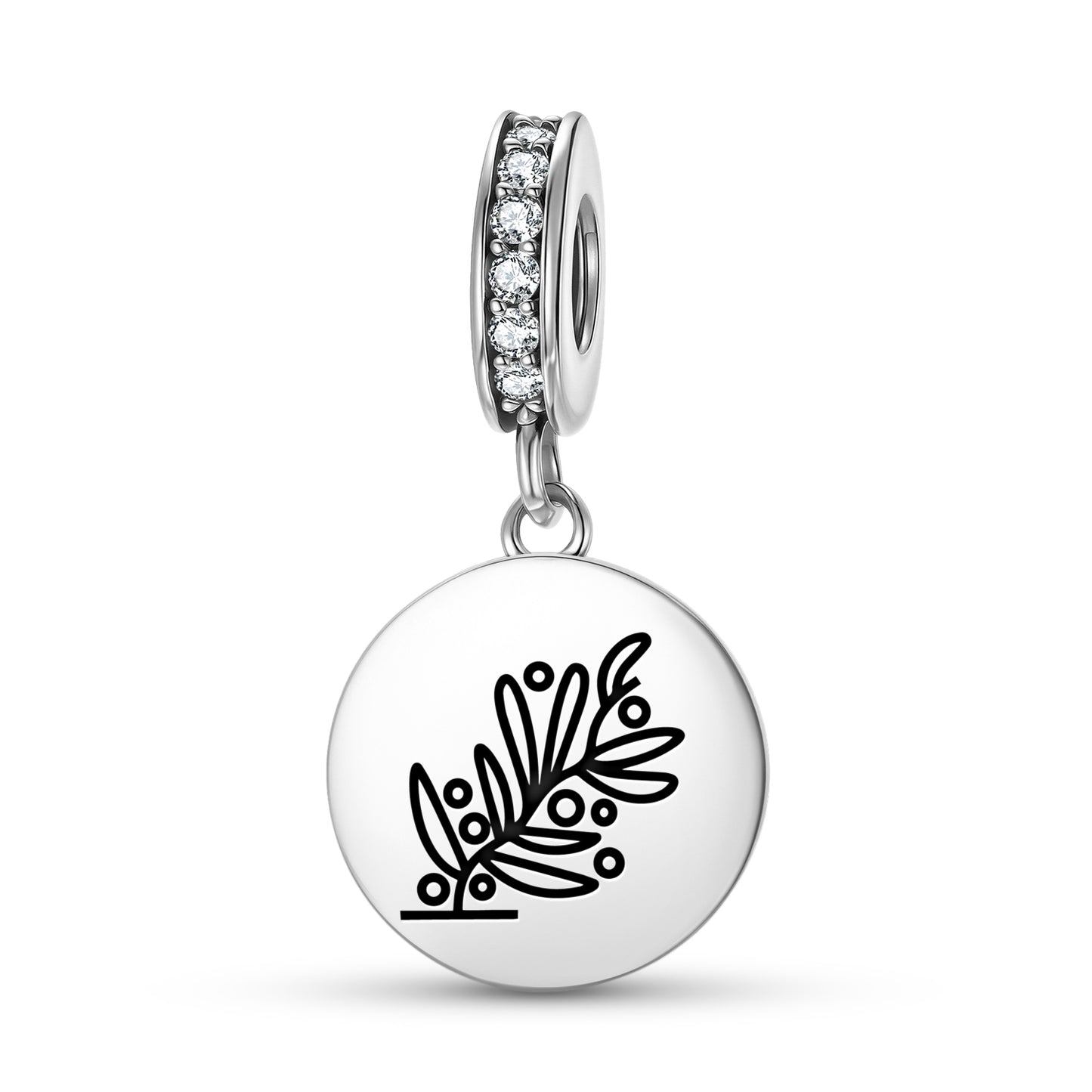 Olive Olivum Roman Empire Symbols Pendant Dangle Charm