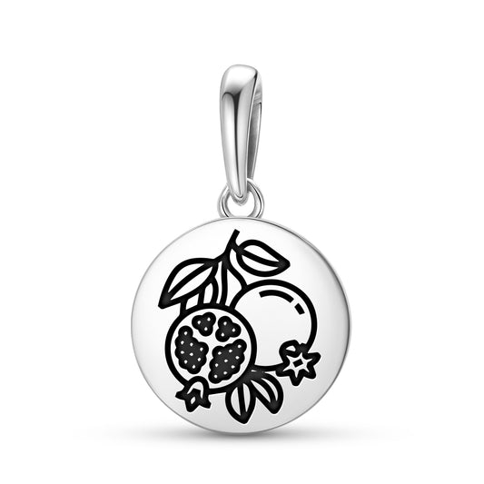 The pomegranate Roman Empire Symbols Pendant Dangle Charm