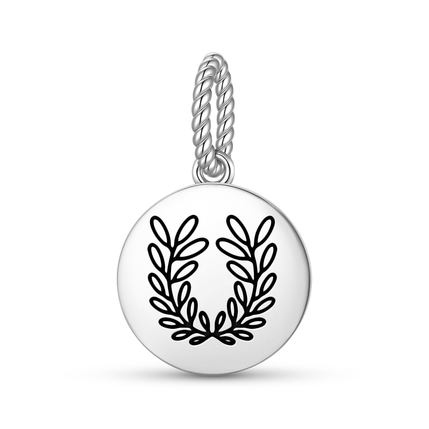 Laurel Laurus Nobilis Roman Empire Symbols Pendant Dangle Charm