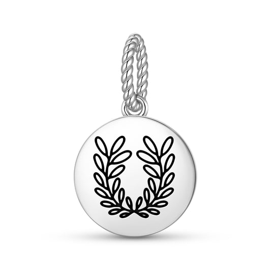 Laurel Laurus Nobilis Roman Empire Symbols Pendant Dangle Charm