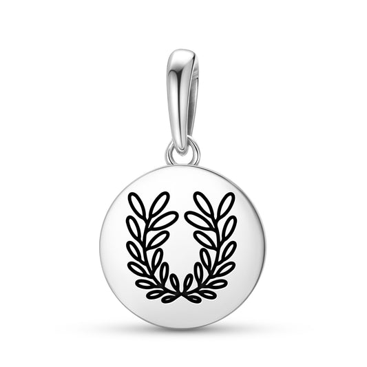 Laurel Laurus Nobilis Roman Empire Symbols Pendant Dangle Charm