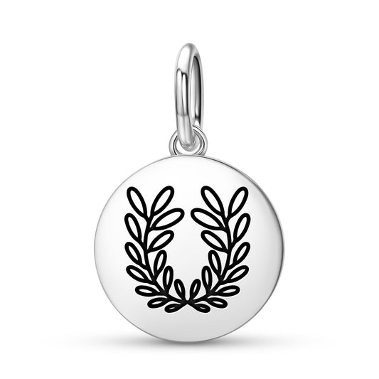 Laurel Laurus Nobilis Roman Empire Symbols Pendant Dangle Charm