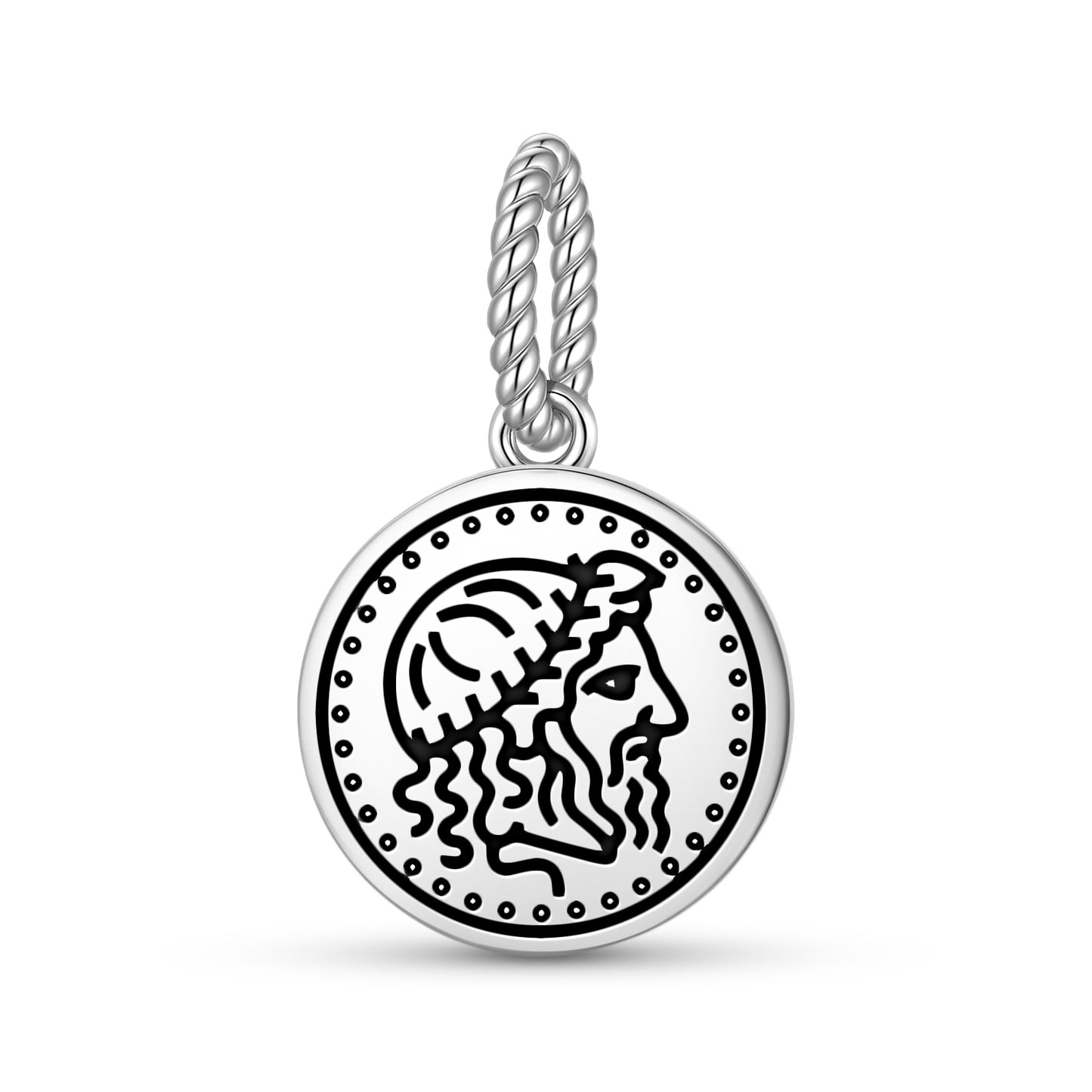 Capitoline Jupiter Roman Empire Symbols Pendant Dangle Charm