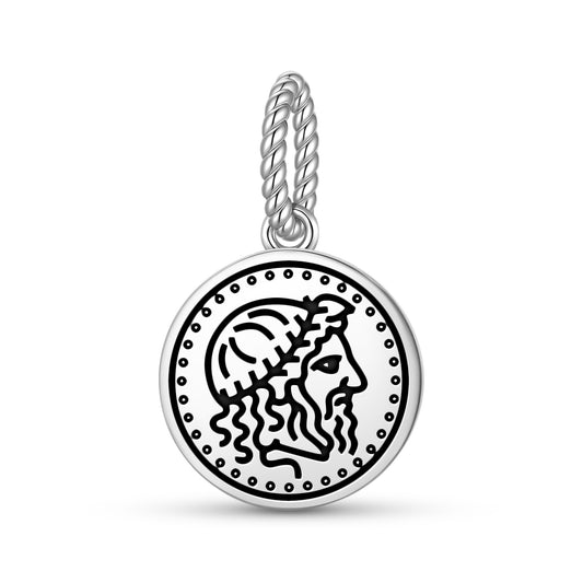 Capitoline Jupiter Roman Empire Symbols Pendant Dangle Charm